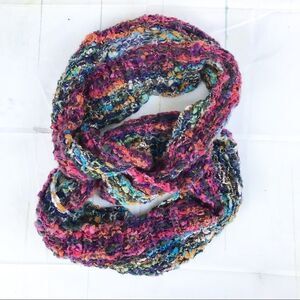 Pretty Persuasions Multicolor Knit Scarf